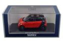 Minicar 143 Smart For Four 2015 Black x Red 351425]